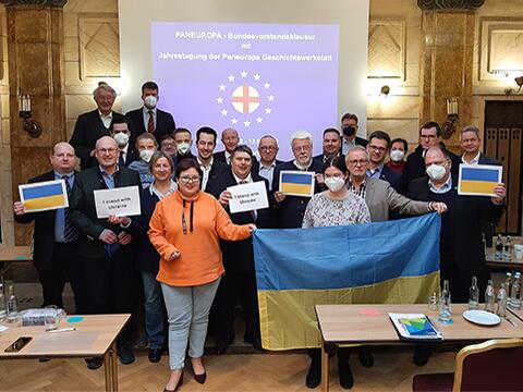 Teilnehmer der Paneuropa-Geschichtswerkstatt in Nürnberg. Bild: Paneuropa
